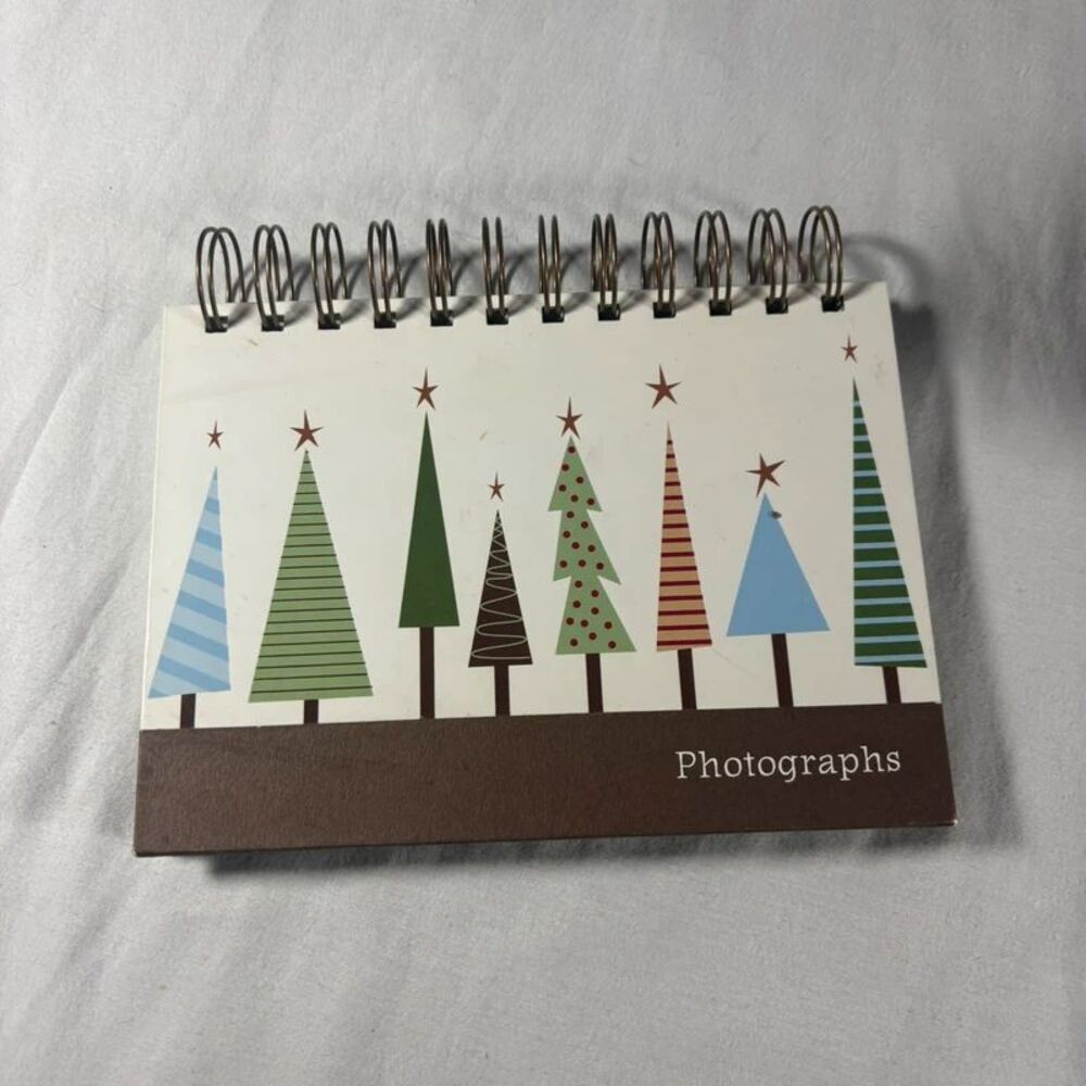 Pepper Pot Spiral Photo Album | Christmas Tree Photo Display Book